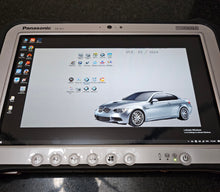 Super MB Pro M6 Dual System + Full Version DoIP With - MERCEDES XENTRY & BMW ISTA Software On Panasonic FZ-G1 Tough Pad