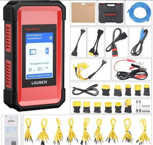 Full System+Launch HD4 Smartlink Module Diagnostic kit  12v to 24v Cars+Trucks+Buses+Plant+Trailers+Tractors & motorcycles & Electric vehicles + ATV