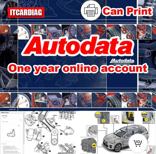 Technical Garage data -online -1 year subscription Cars And Trucks